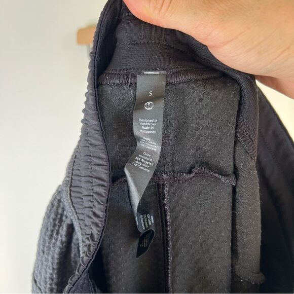 Lululemon At Ease Jogger Heathered Black Men's Gray Jogger Pants size Small - Picture 7 of 12